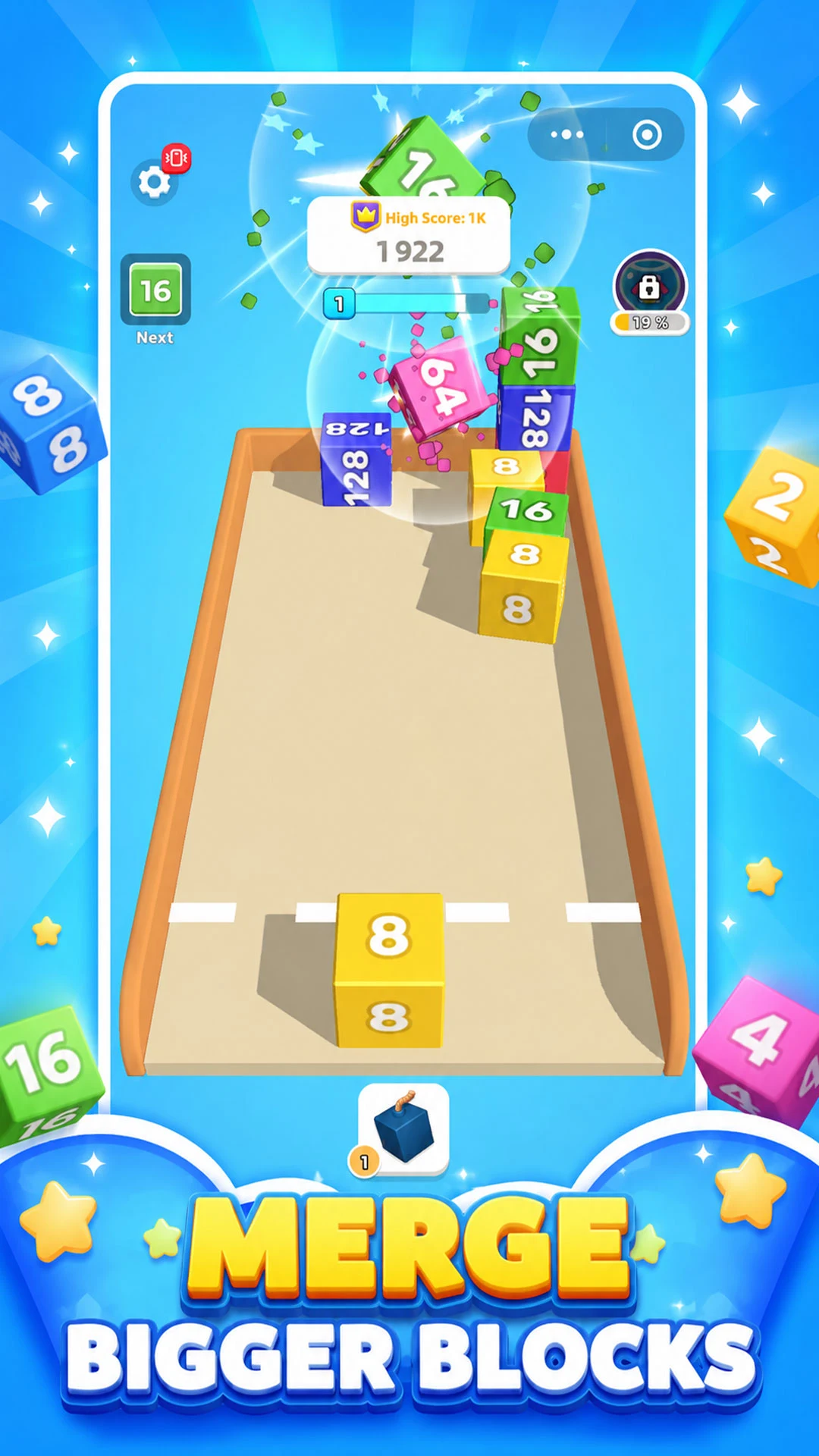 Merge Crash 3D screenshot